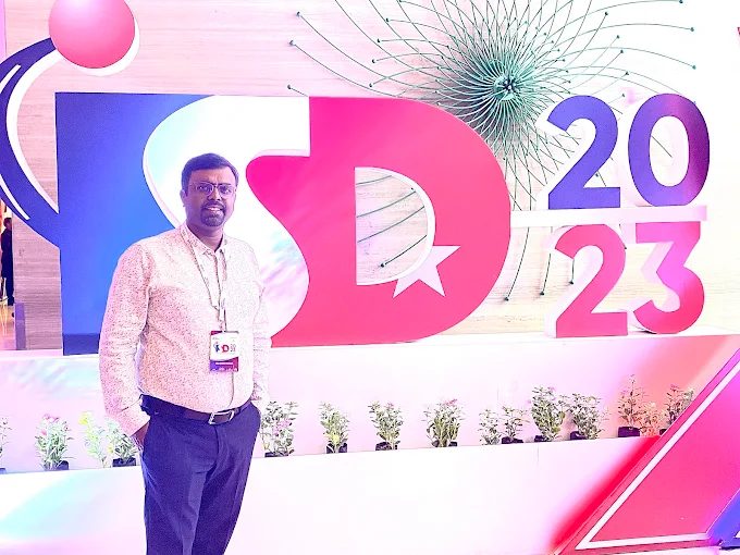 Dr. Umesh Kumar at a medical conference